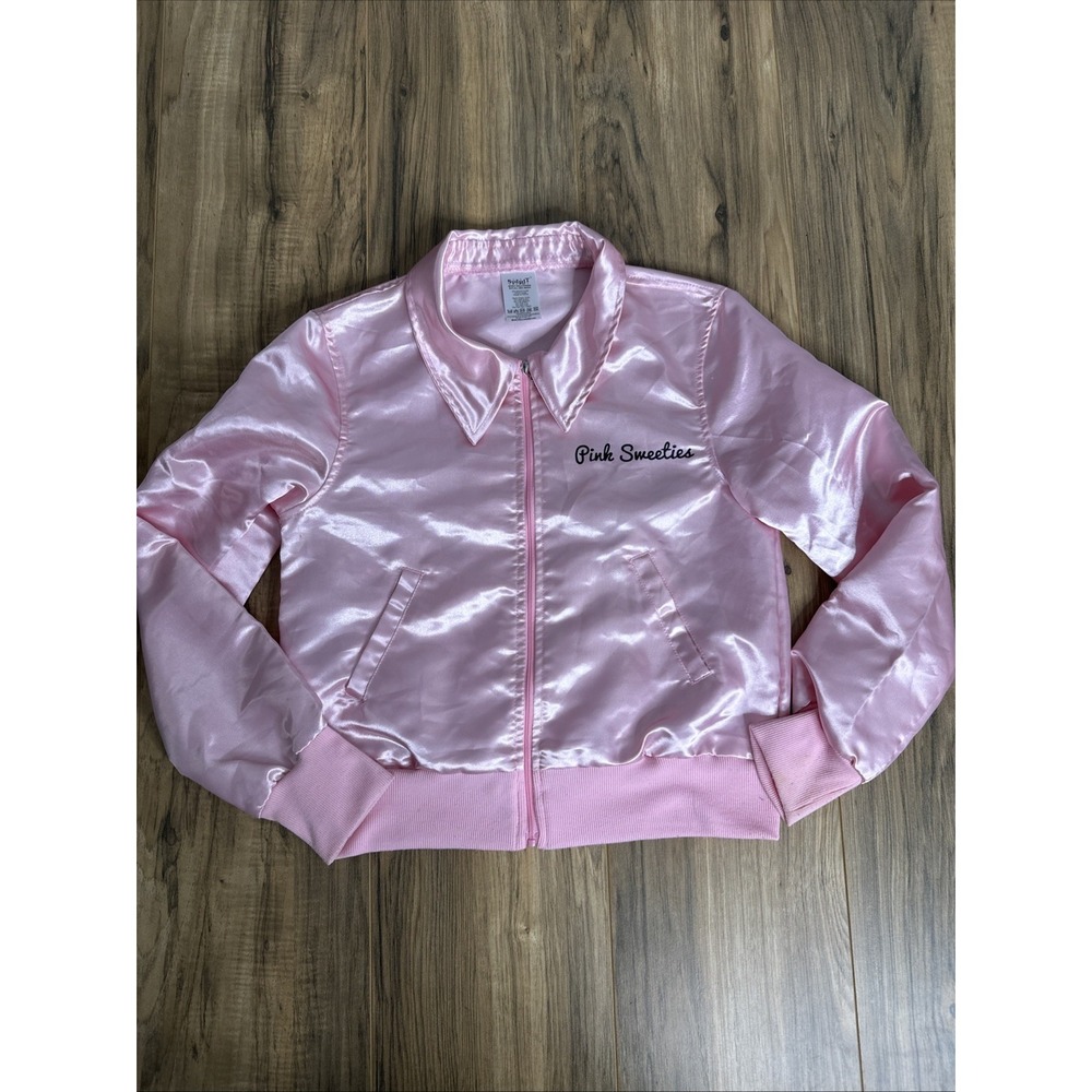 Grease 50s Pink Sweeties Cosplay Costume Jacket Childs L by Spirit‎ Halloween